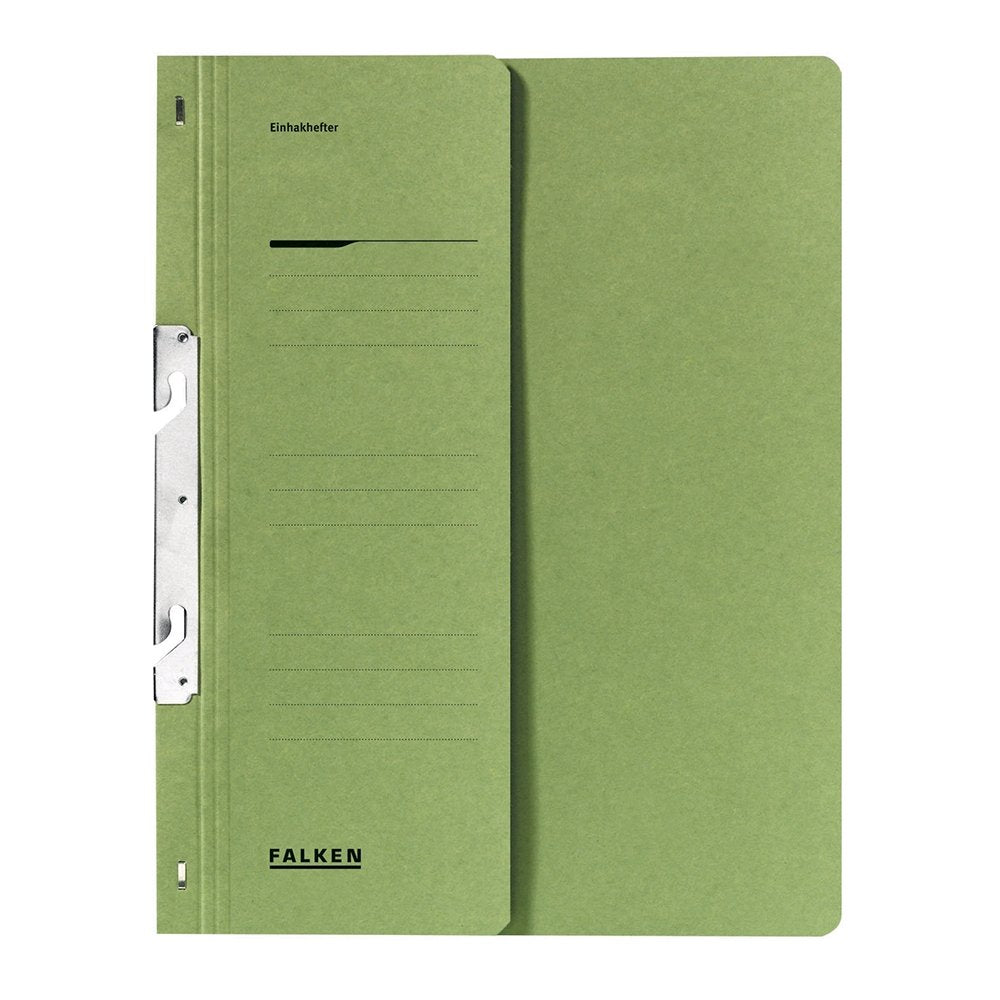 Dosar de incopciat 1/2 Lux Falken, carton, 250 g/mp, verde Dosar de incopciat 1/2 Lux Falken, carton, 250 g/mp, verde